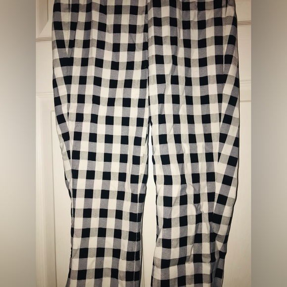 rag & bone NY Skinny Leg Glen Plaid Print Pants in Black and White size 0 - Picture 11 of 16